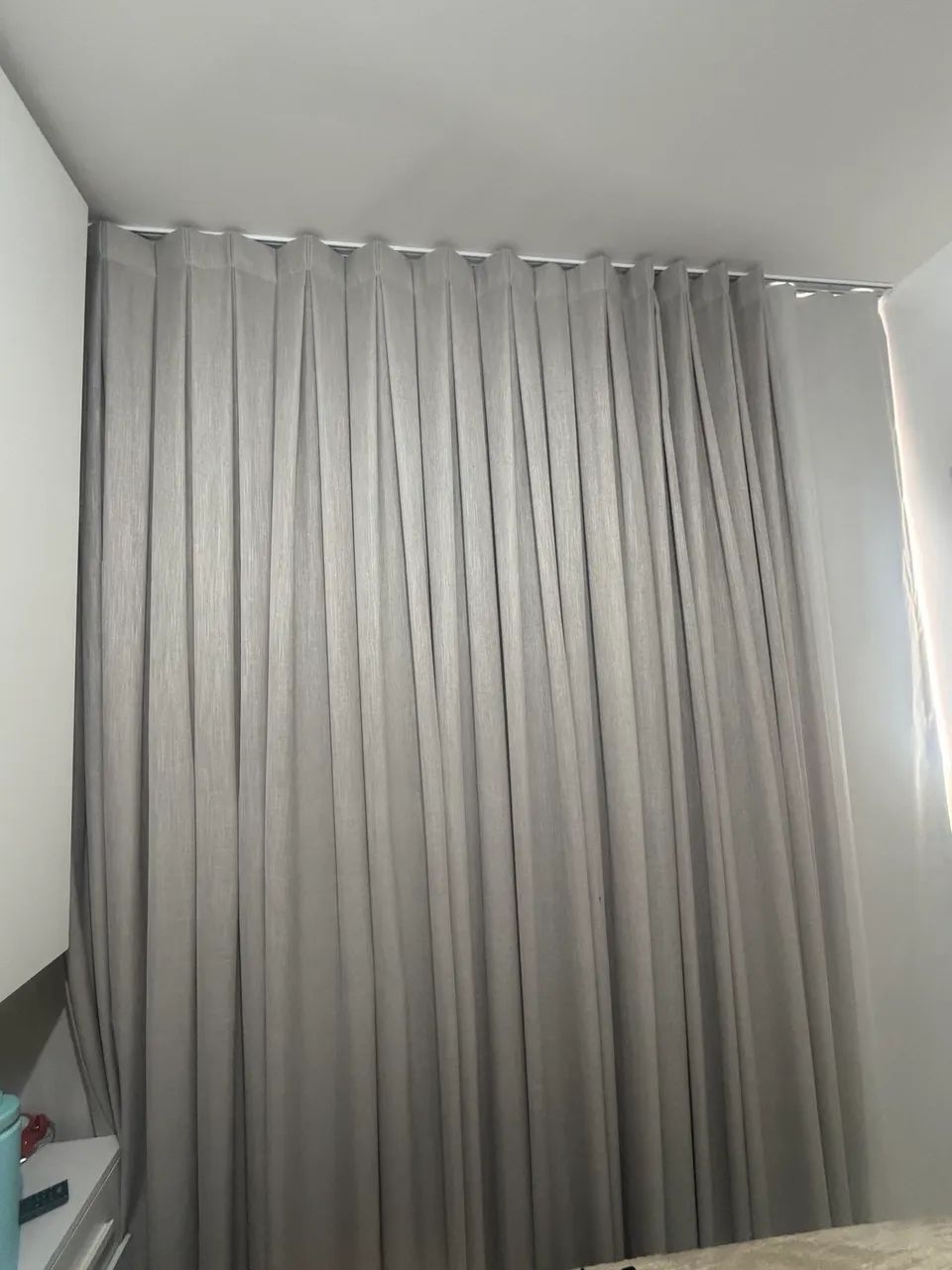 Cortinas 2,5 por 2,5 tecido sofisticado  - Foto 2