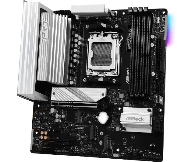 Asrock B850M PRO RS am5 placa mãe  - Foto 4