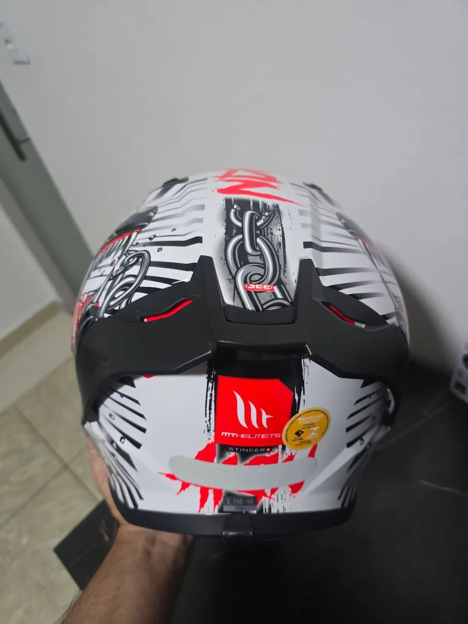 Vendo capacete MT stringe 2 novo - Foto 2