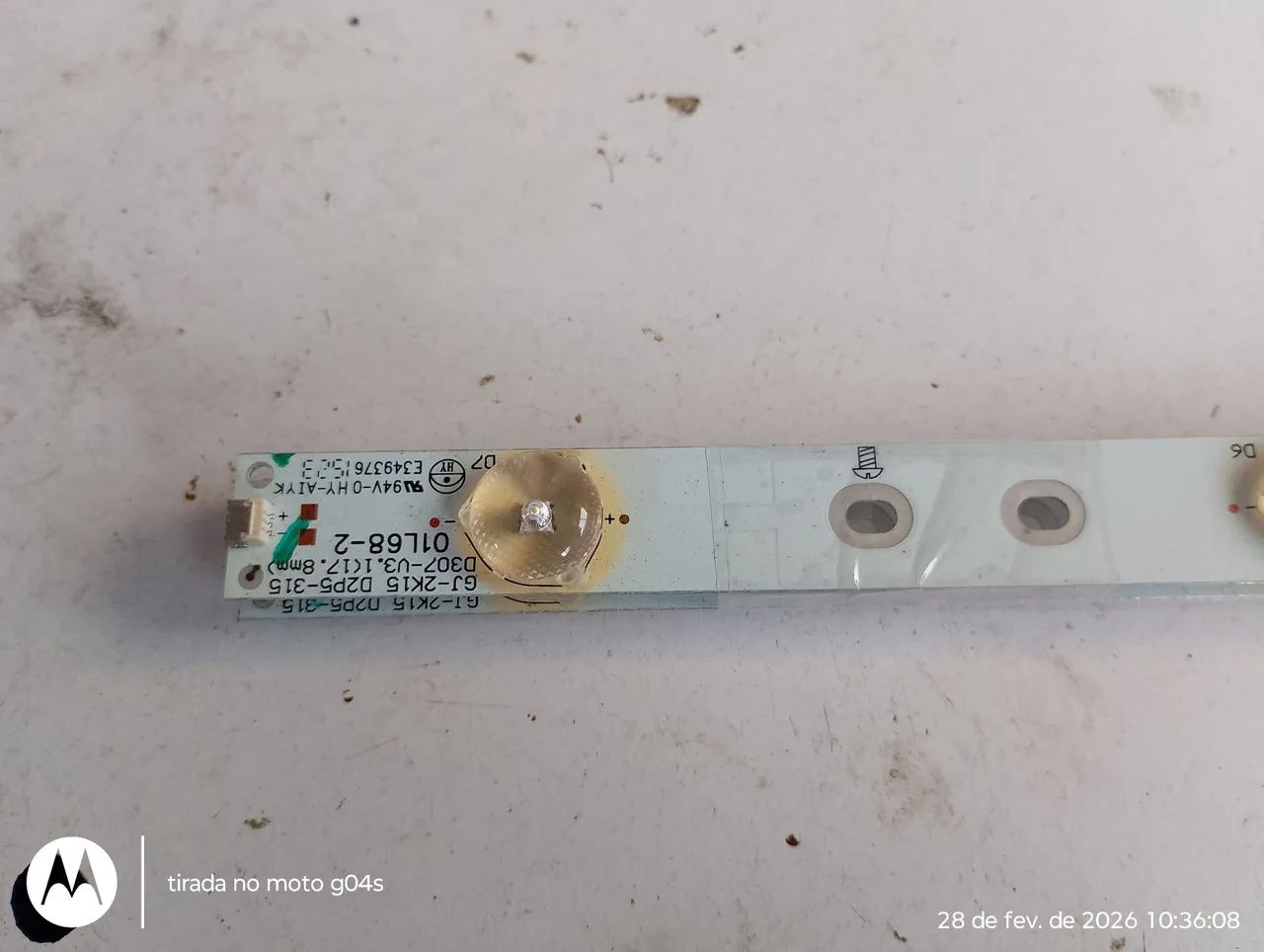 Barramento de Led tv AOC LE32D1352