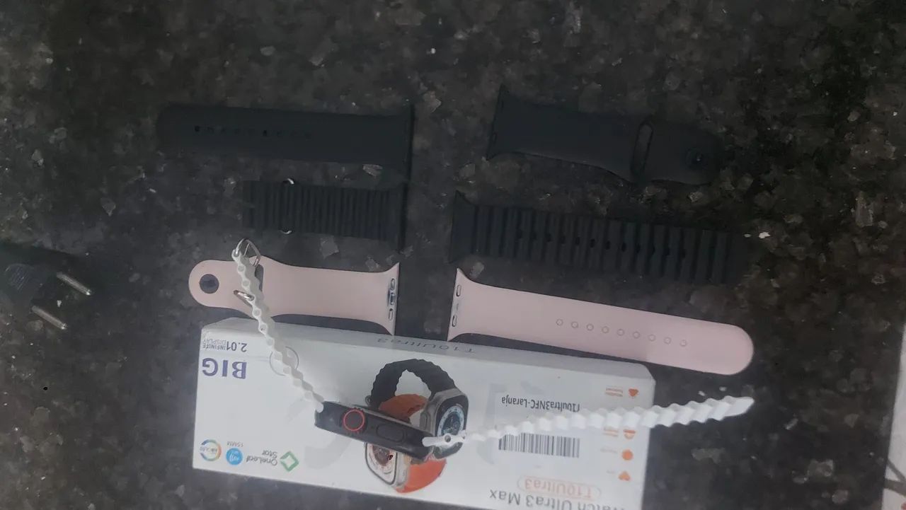 Relogio inteligente com 3 pulseira  - Foto 4