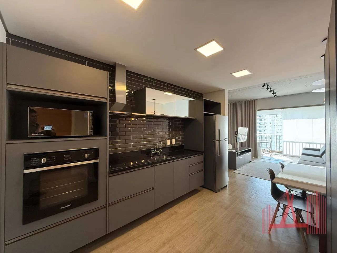 Studio MOBILIADO para locação com 1 dormitório, 1 vaga de garagem, com 60m² - Itaim Bibi