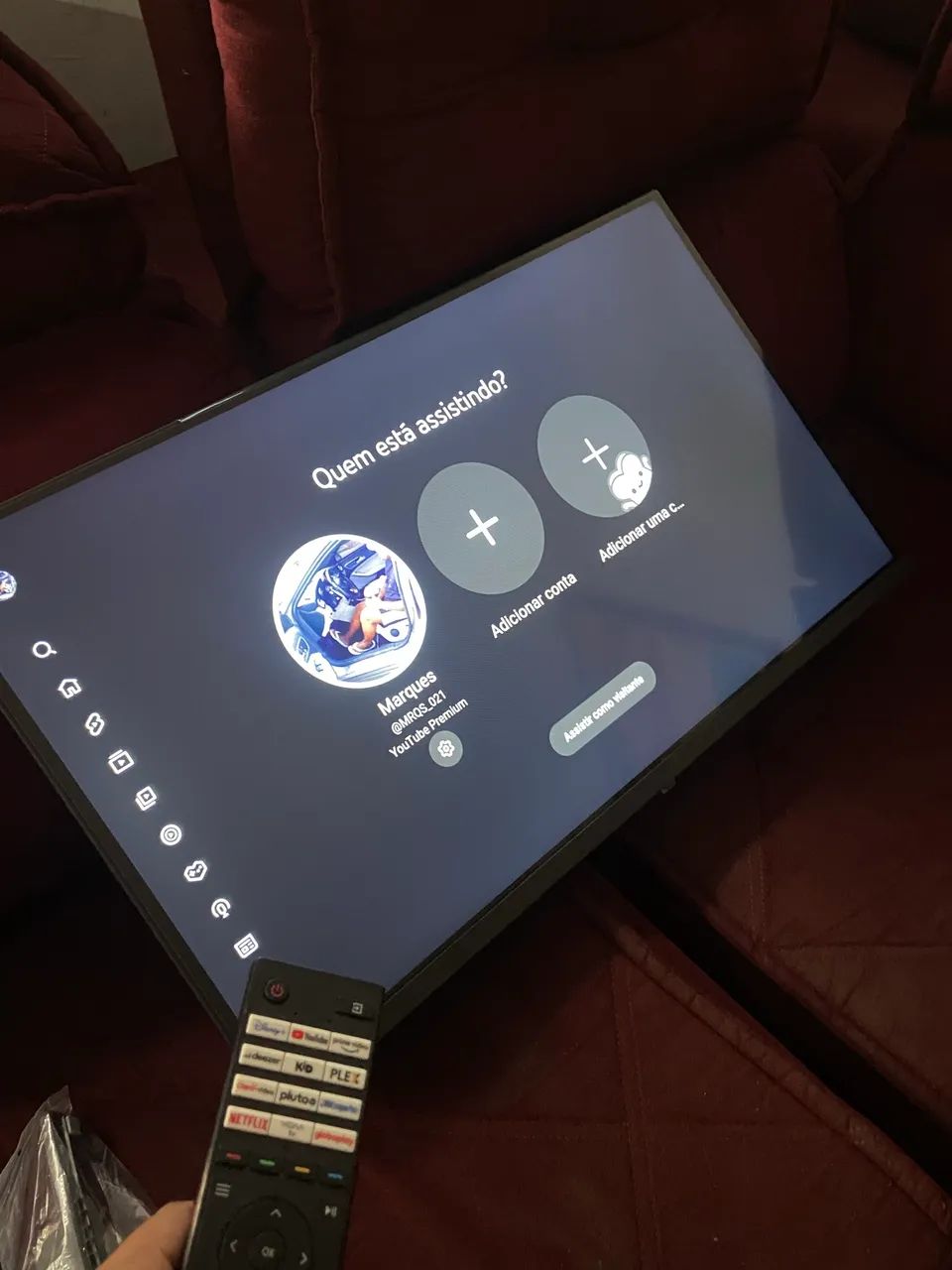 SMART TV 32 TOSHIBA COMPLETA COM COMANDOS DE VOZ FUNCIONAIS - Foto 3