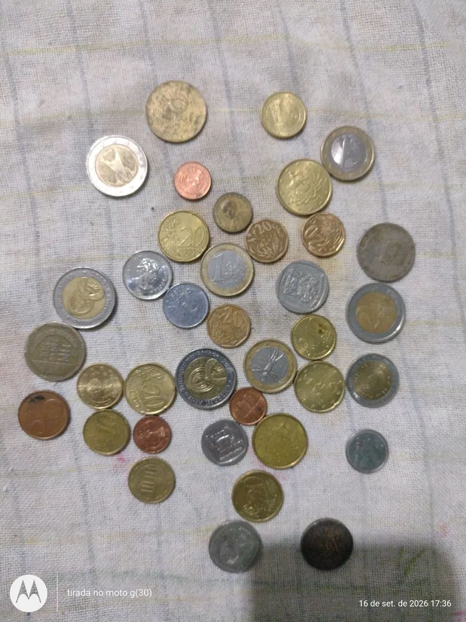 Moedas antigas 