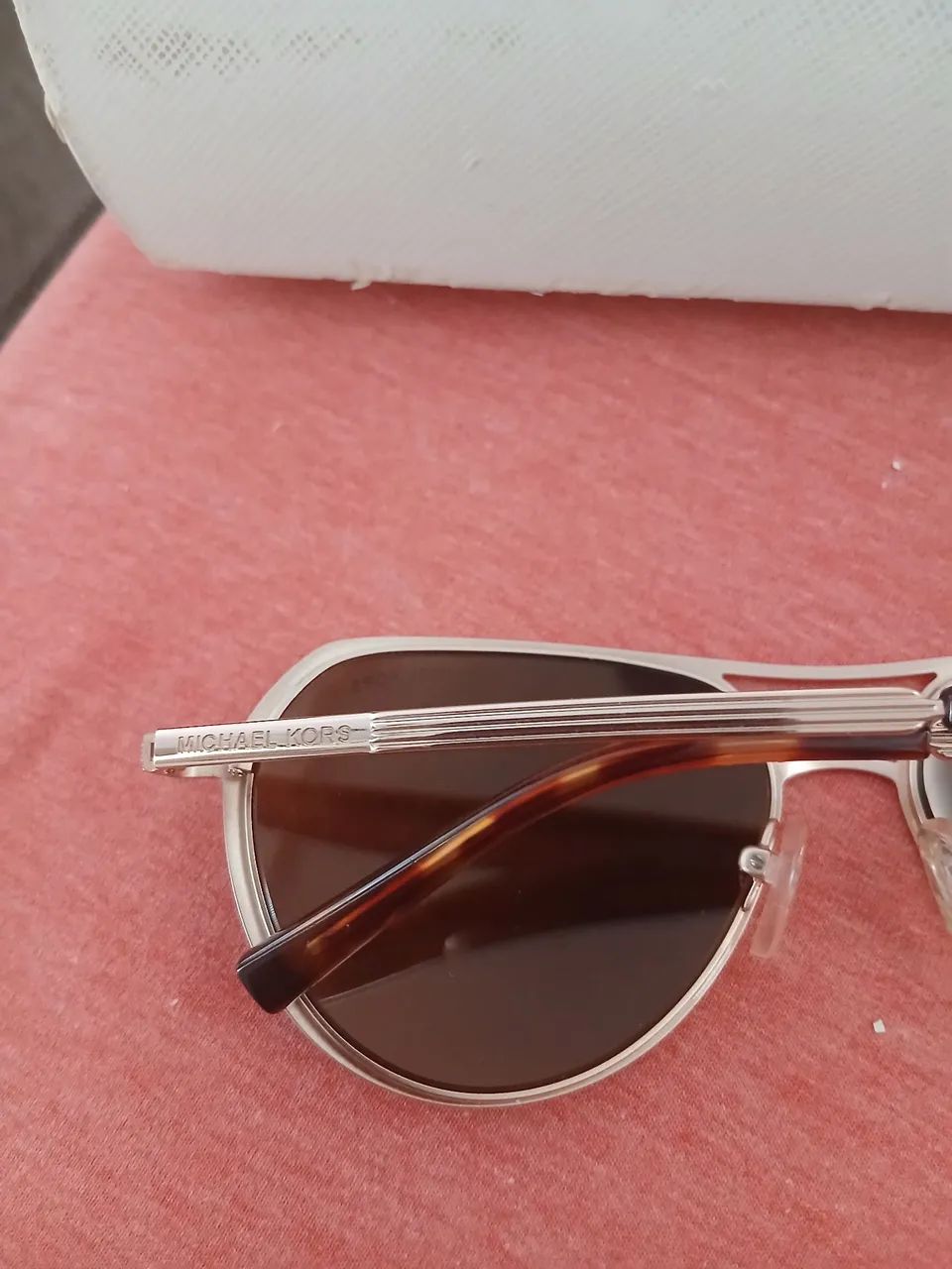 Óculos de sol Michael kors Madrid Aviador Rose  - Foto 2