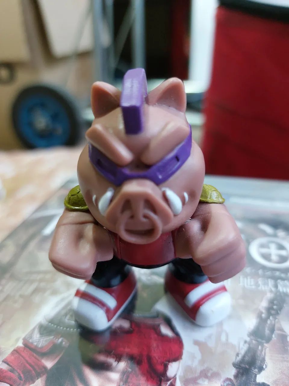 Boneco Bebop Tatarugas Ninjas 