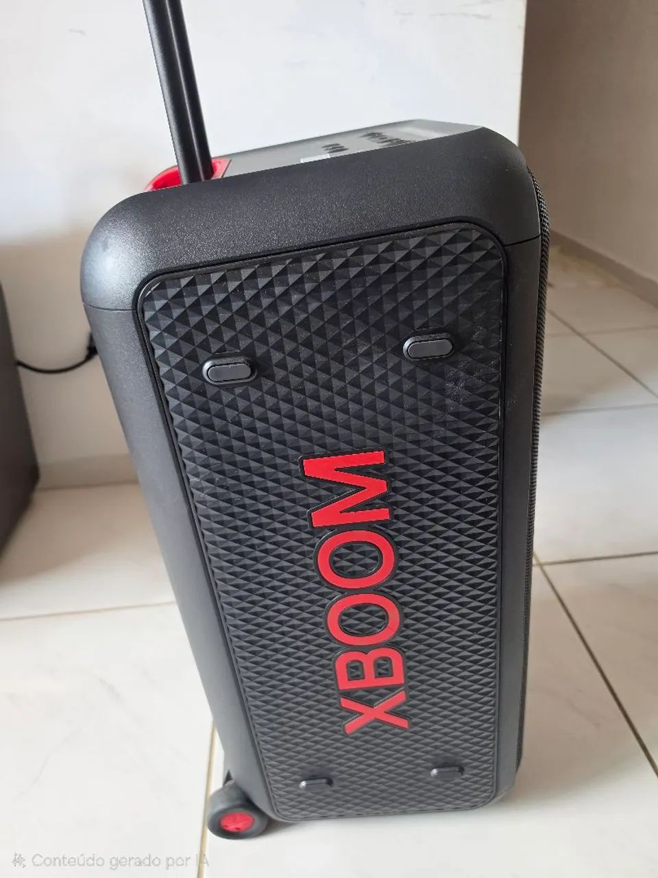 Caixa de som LG xboom XL7S Bluetooth 200w - Foto 5