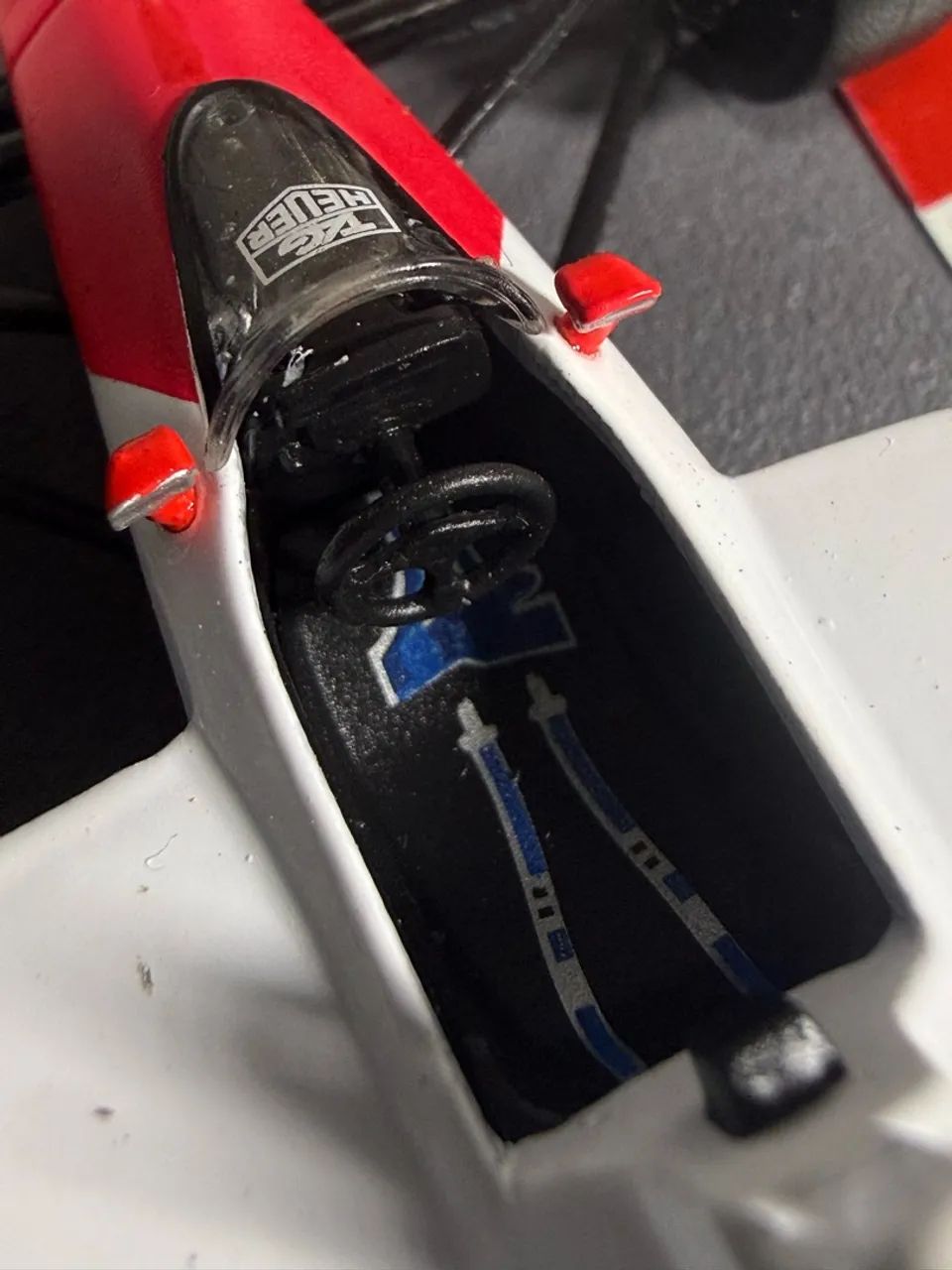 Ayrton Senna MP4/4 1988 planeta DeAgostini  - Foto 4