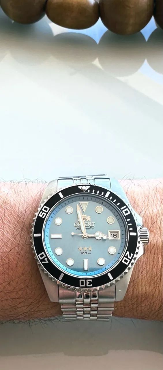 Relógio Orient 3 Estrelas Automático 39mm - Foto 2