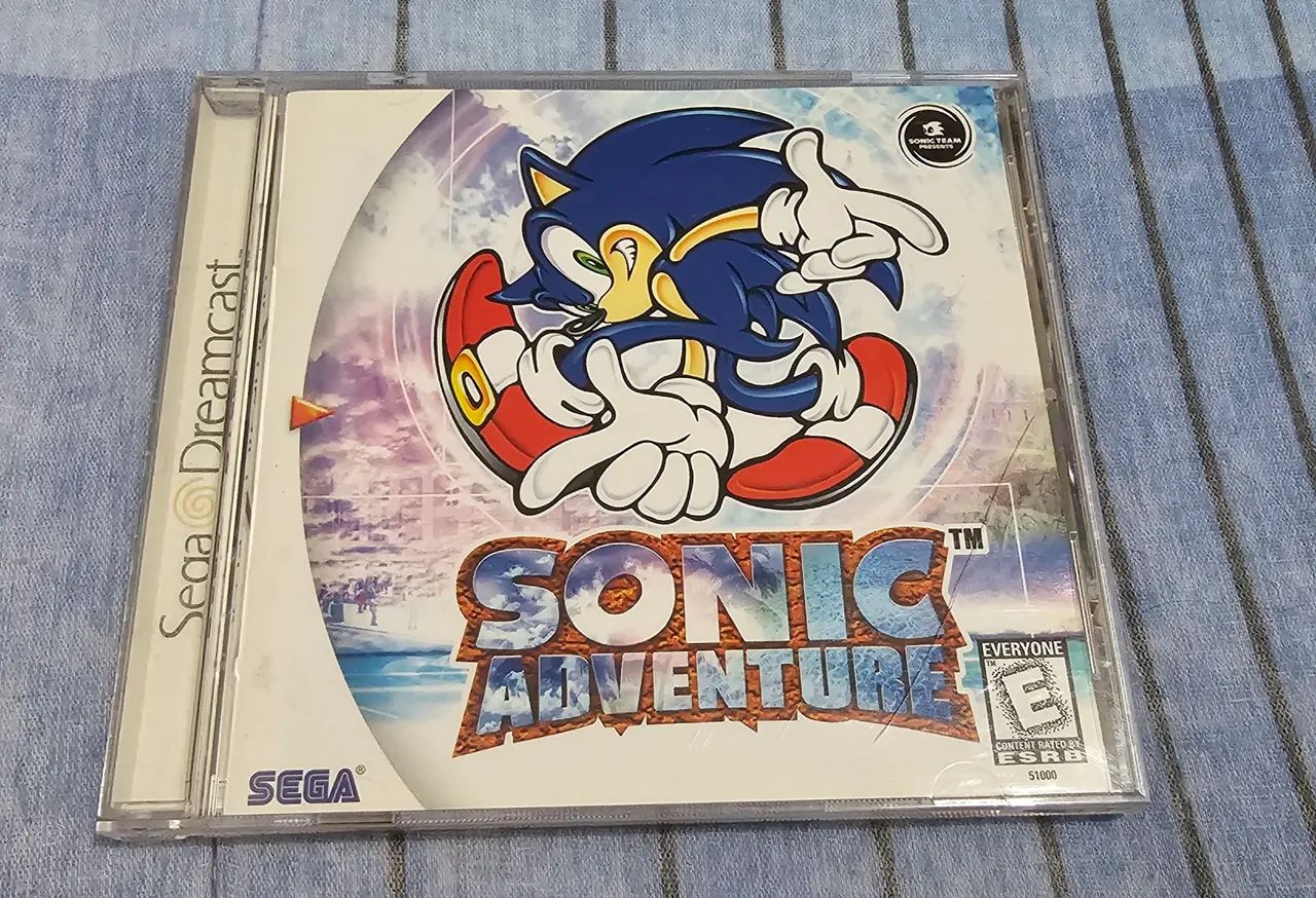 Sonic Adventure Dreamcast defeito