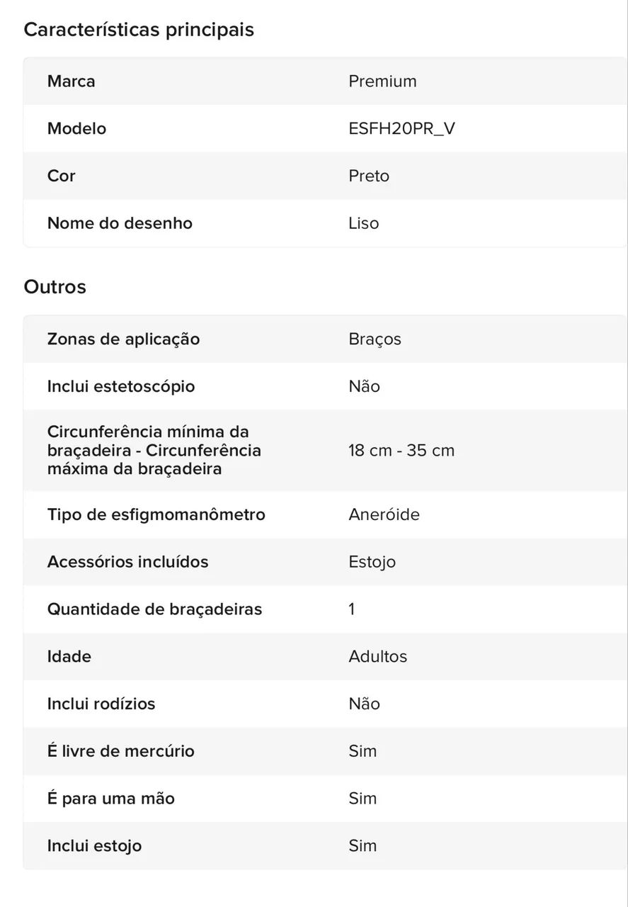 Esfigmomanômetro Premium - Foto 3