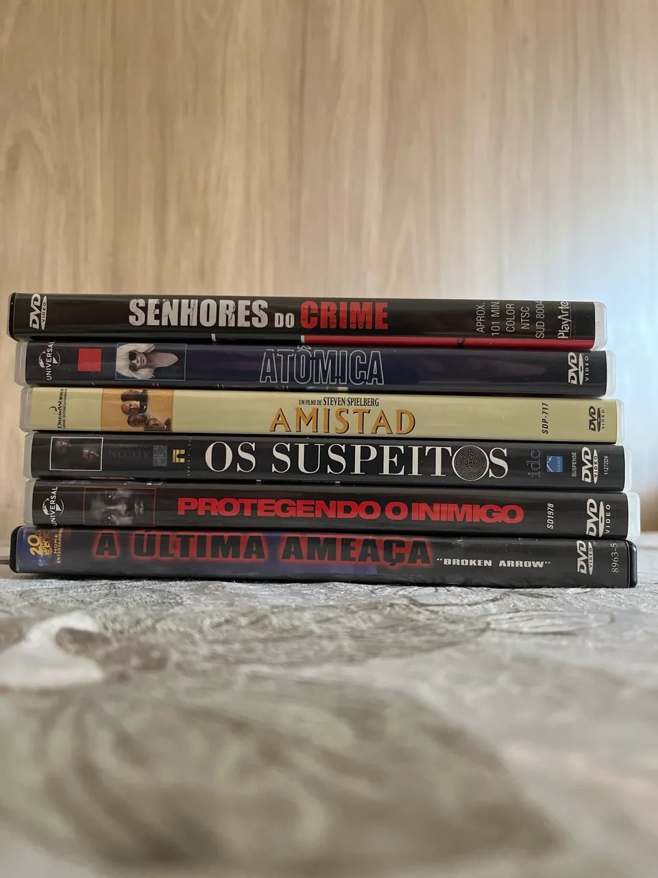 6 DVDs originais e incríveis!