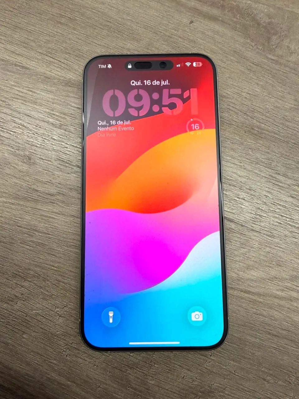  iPhone 15 Pro Max 256 GB - Titânio Branco