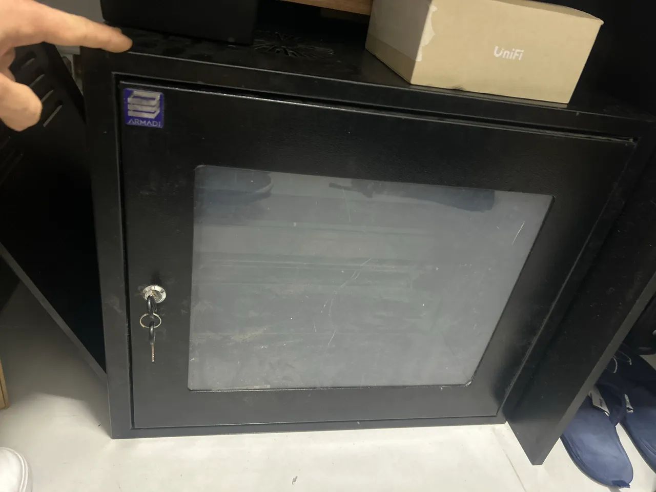 Rack de rede 40 cm