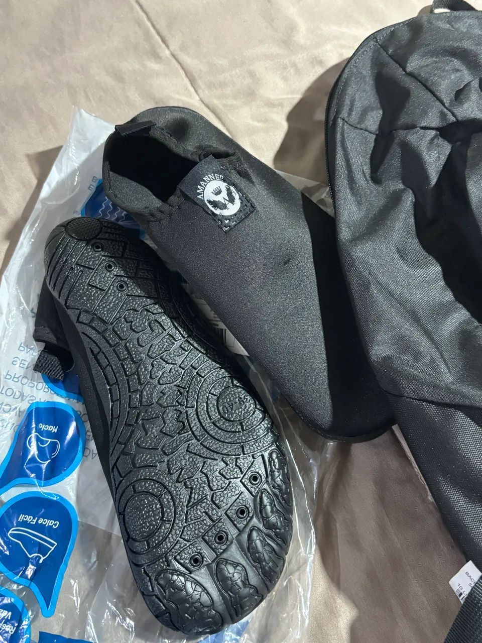 Sapatilha aquática + mochila - Foto 3