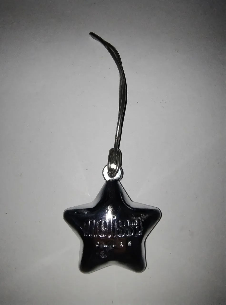 Chaveiro Pingente Estrela Prateada Melissa  - Foto 2