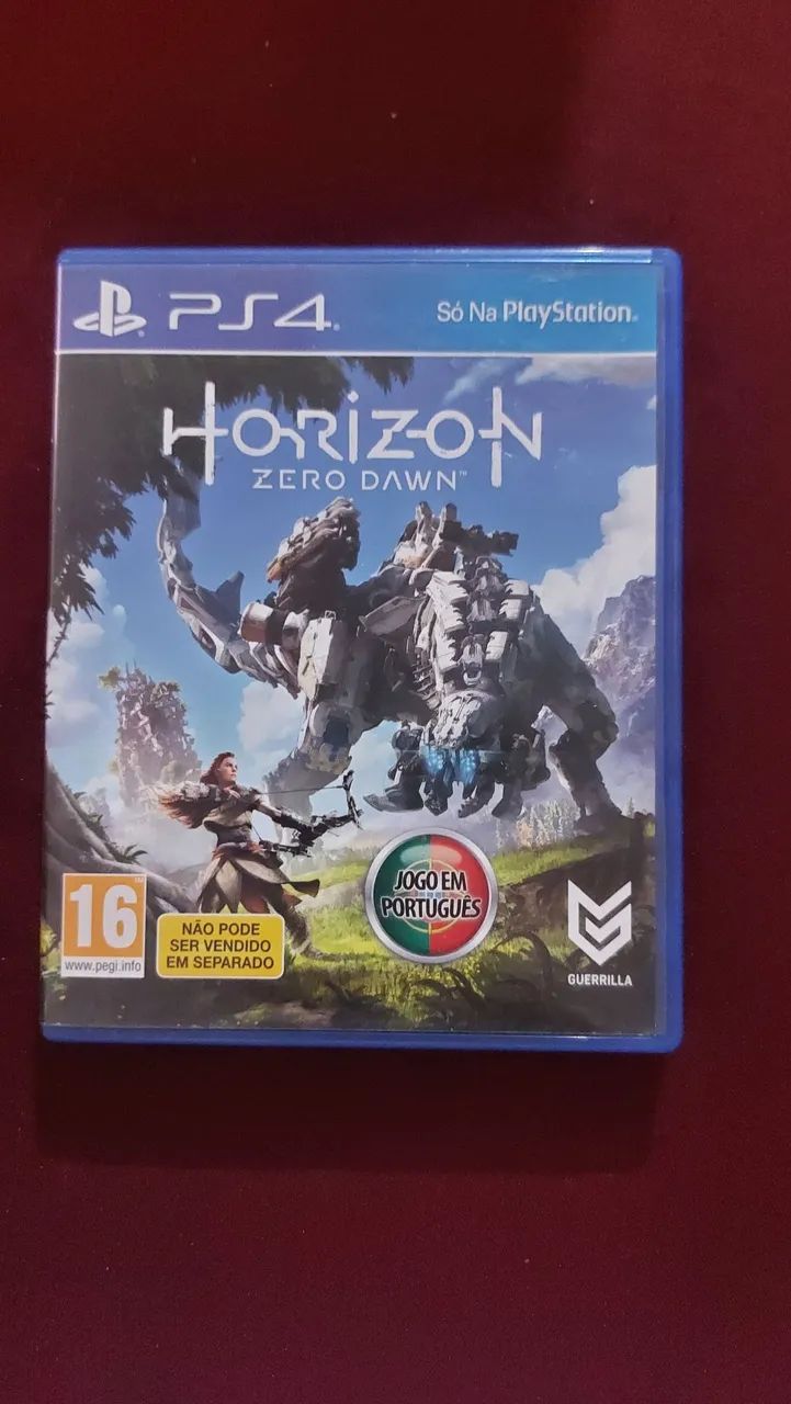 Horizon zero dawn em PT para ps4