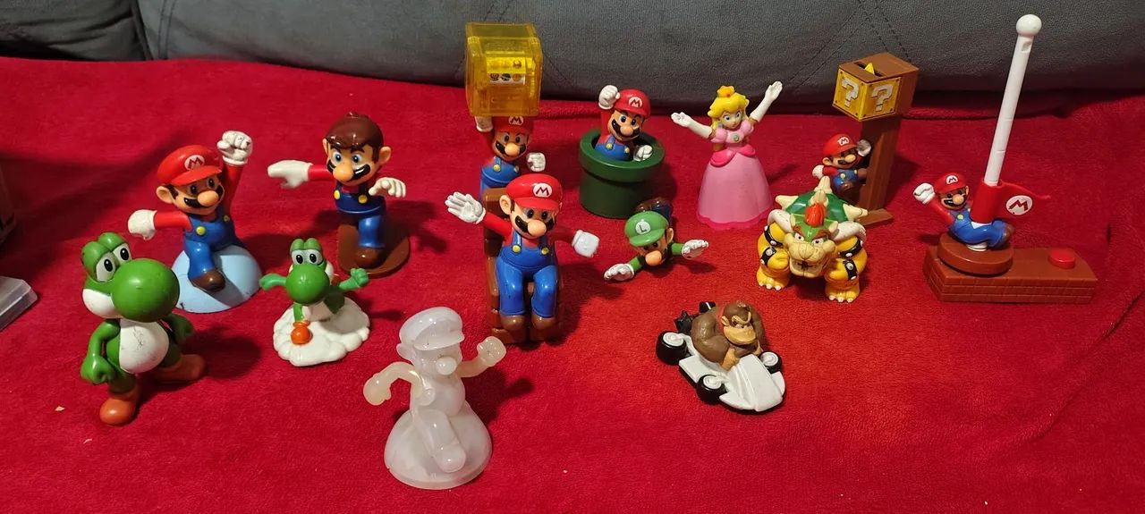 Lote boneco mario 