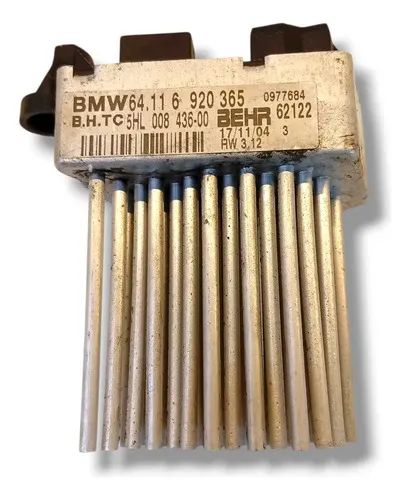 Módulo Resistência Ar Condicionado Bmw X3 2003 64116920365 - Foto 3