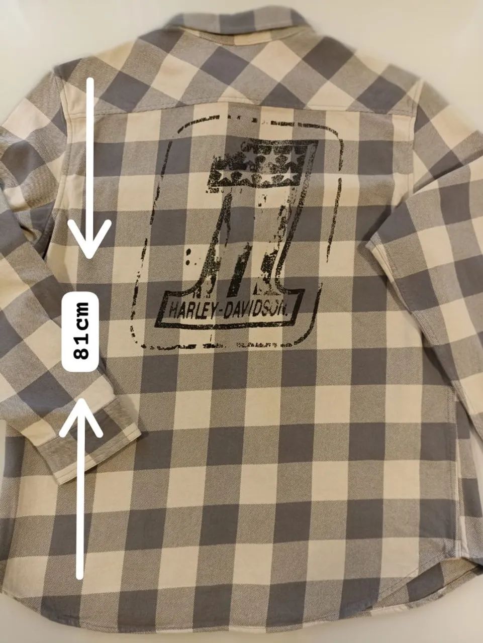 Blusa estilo camisa Harley Davidson  - Foto 4