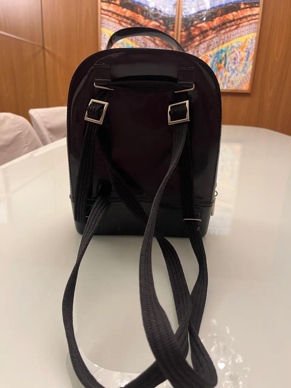 Mochila preta Arezzo  - Foto 3