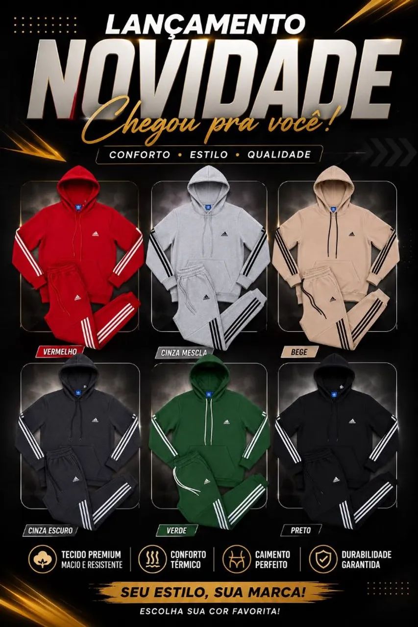 Moleton Adidas - Foto 2