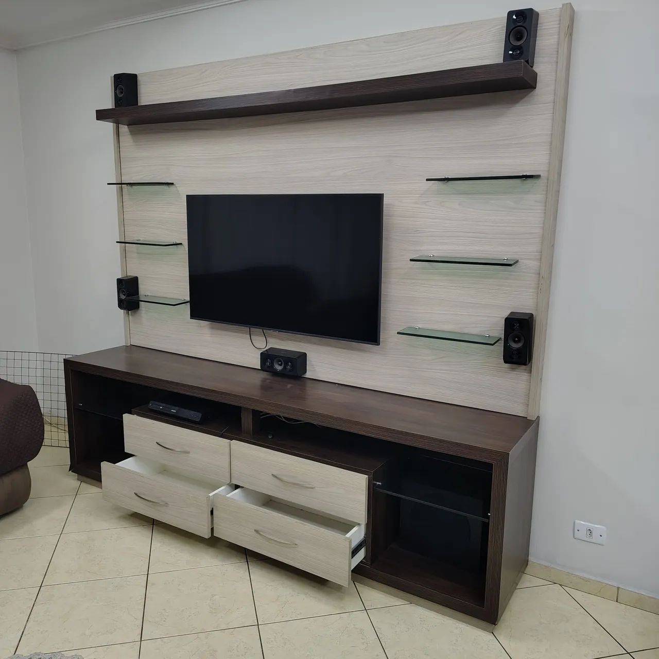 Lindo Rack com painel  - Foto 2
