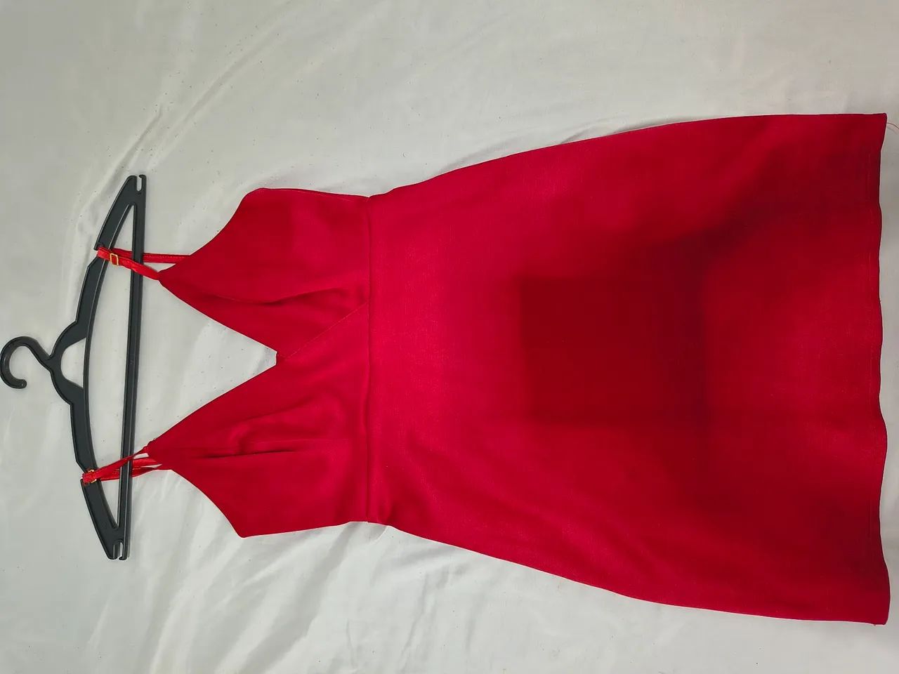 Vendo vestido vermelho curto 