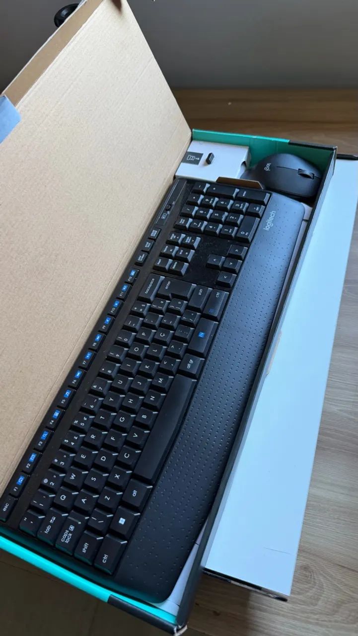 Conjunto Teclado e Mouse Logitech ML345 - Foto 5