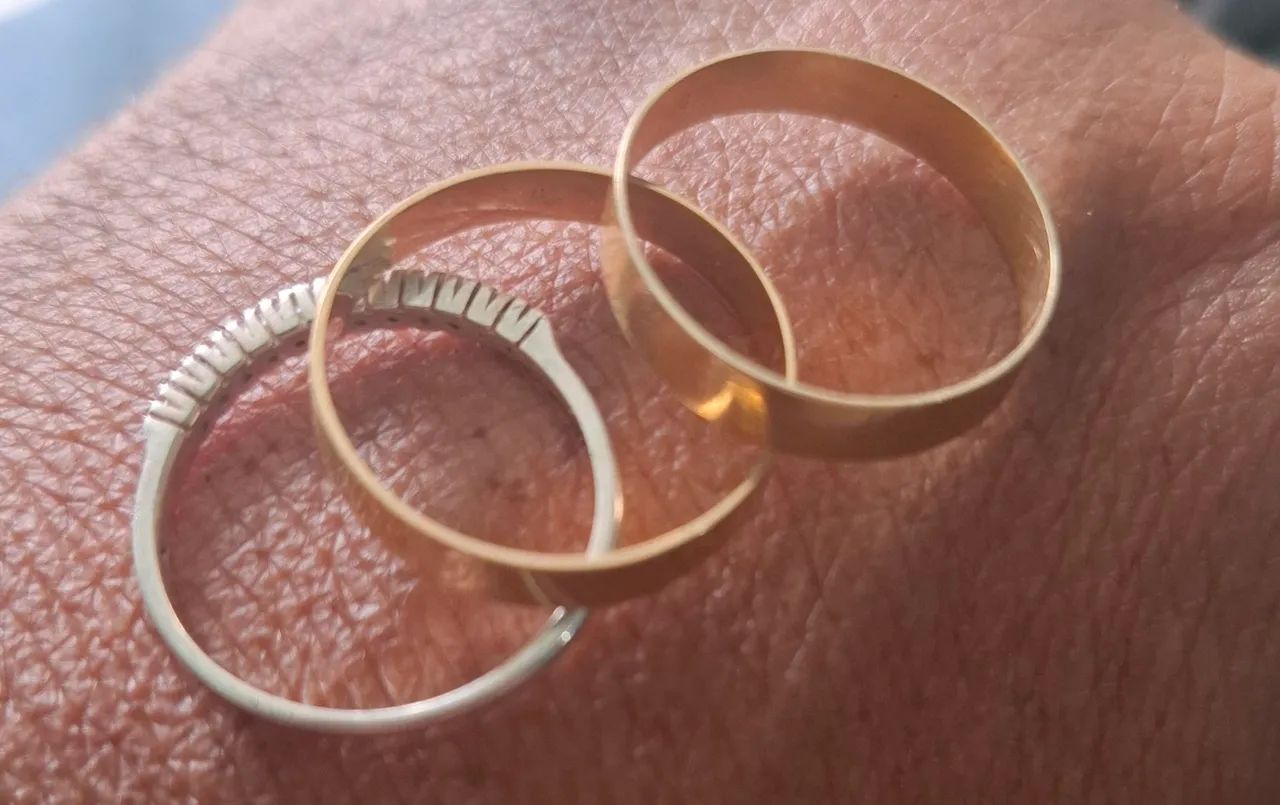 Aliança em ouro 18k  - Foto 3