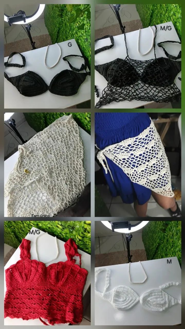 Moda praia crochê  - Foto 4