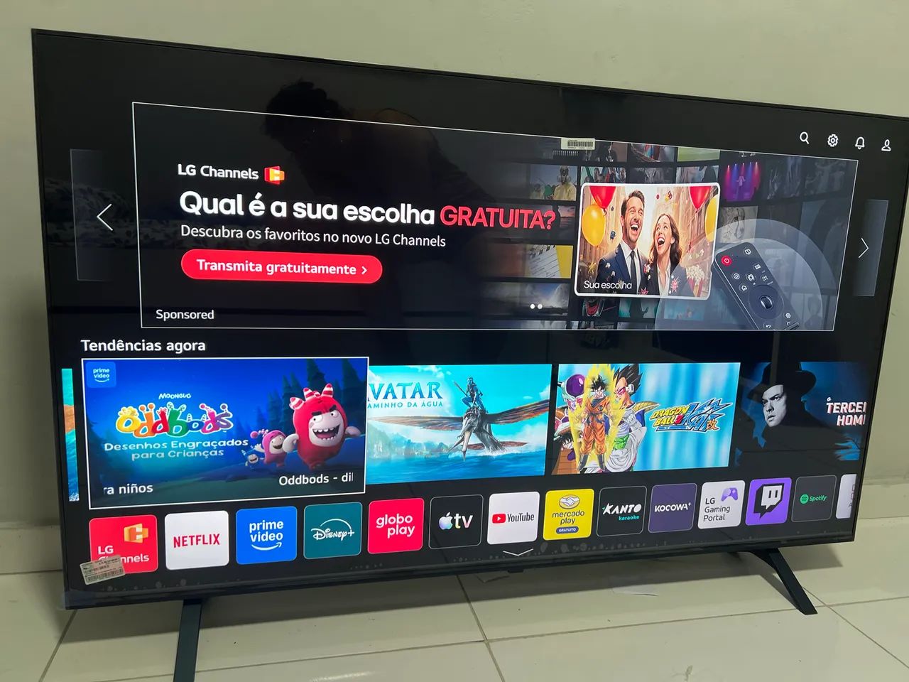 Smart TV LG NanoCell 50 4K Comando de voz - Foto 2