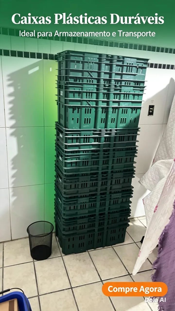Caixas de plásticos  - Foto 2