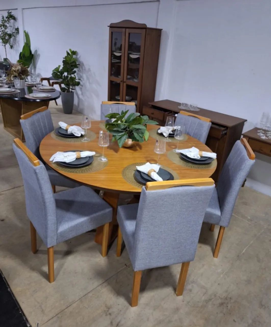 Mesa de Jantar Redonda 1.50x150