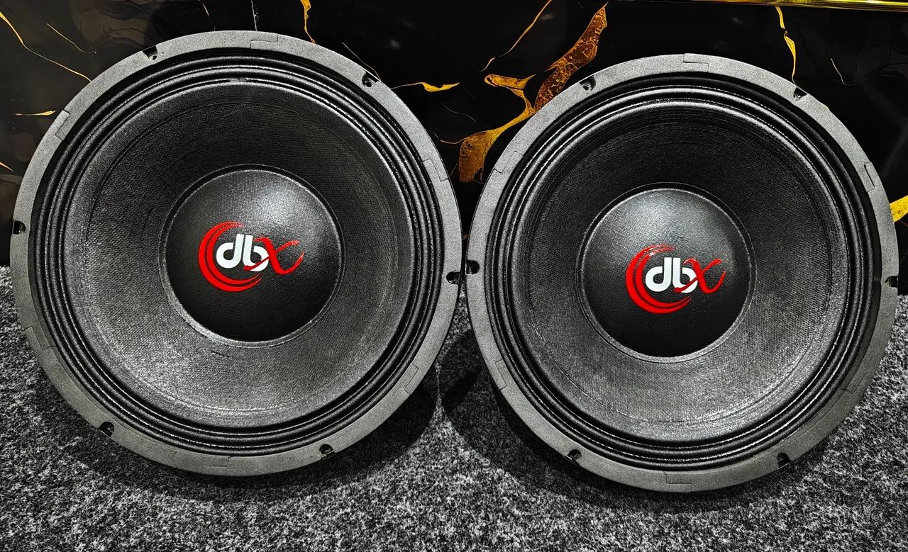 2 woofer dbx 600rms 12"