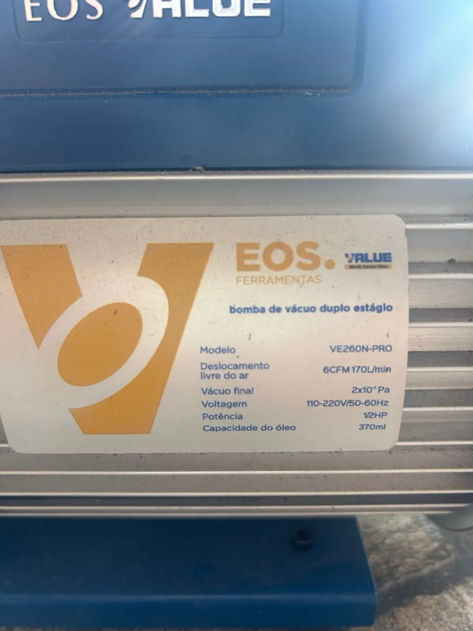 Bomba de Vacuo Duplo estagio 6cmf - Foto 2