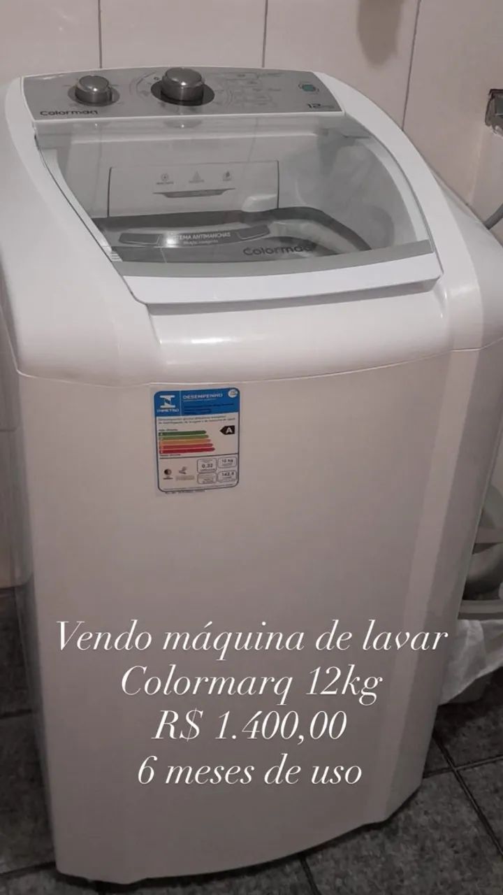 Máquina de lavar roupas