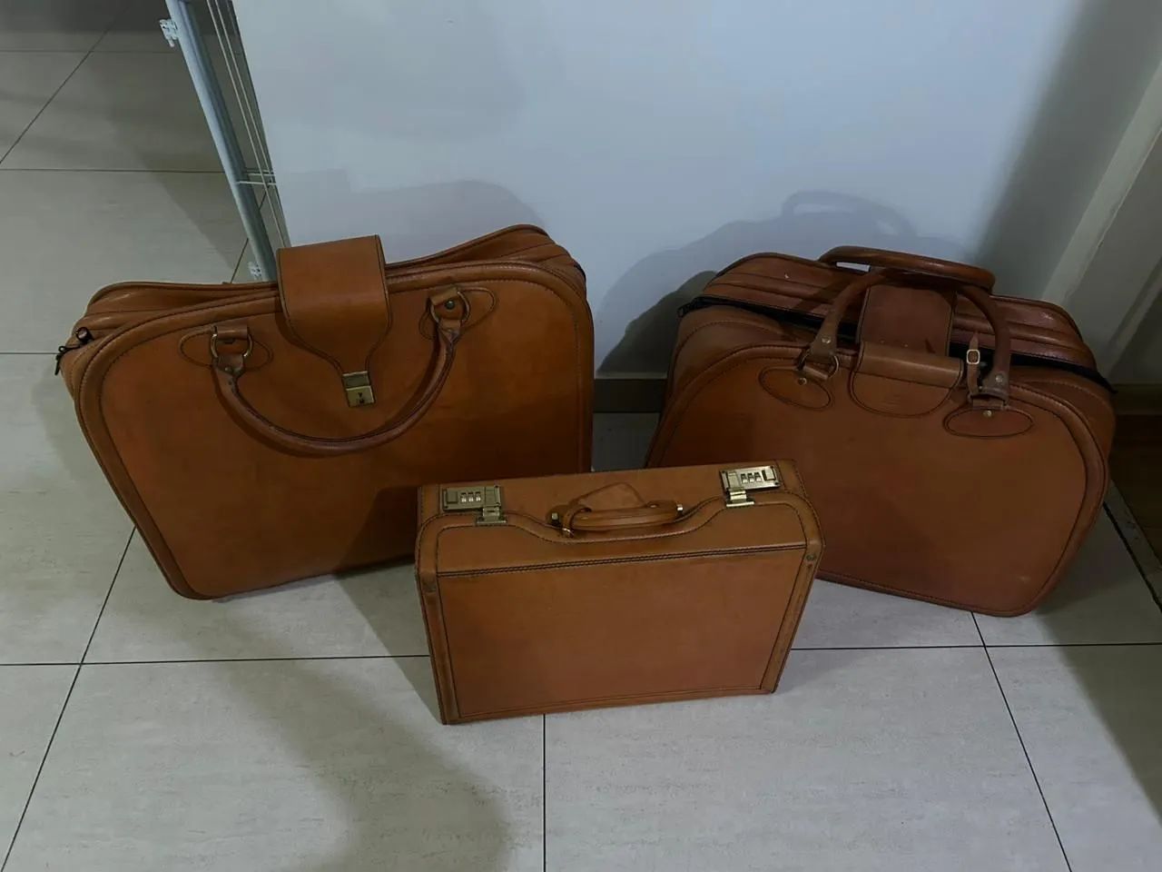Conjunto de 3 Malas Antigas da Ferrari_modelo 512TR - Foto 2