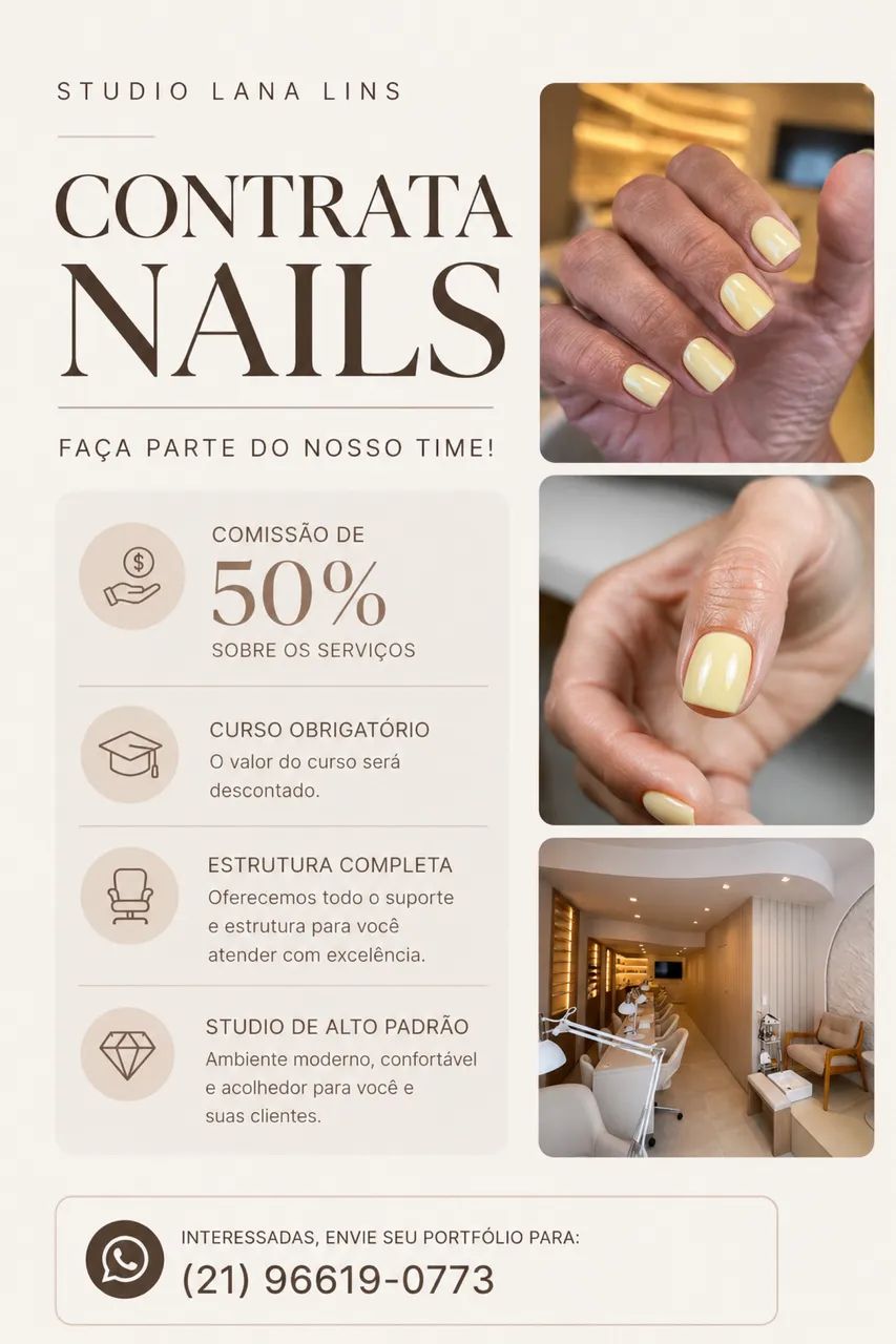 Nail designer de unhas 