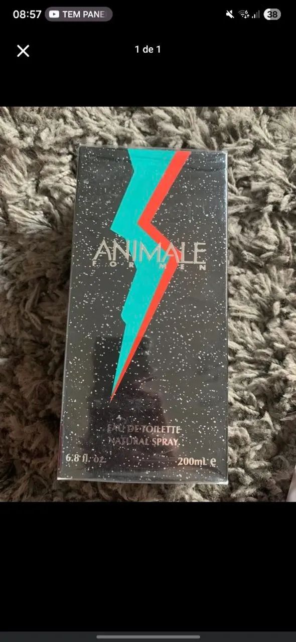 Perfume Animale for Men 200ml - Original e Lacrado 