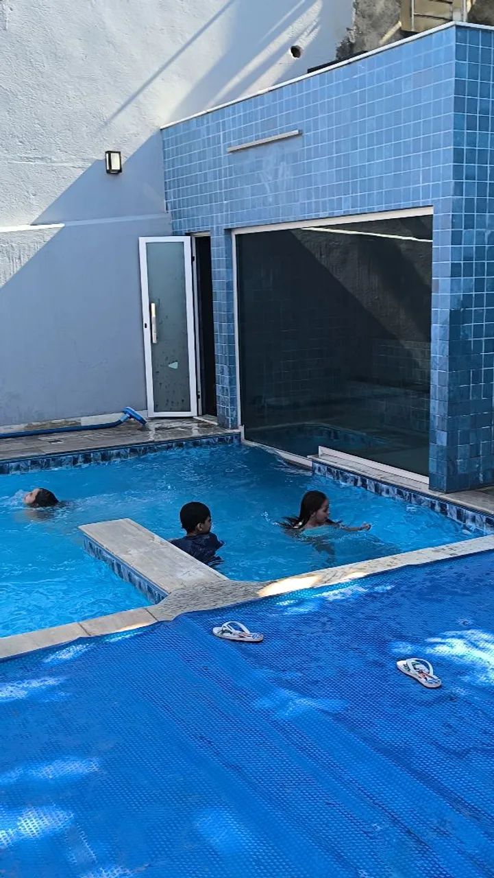 área de festas  sauna, piscina aquecida, fogão de lenha, fogão a gas.  - Foto 10