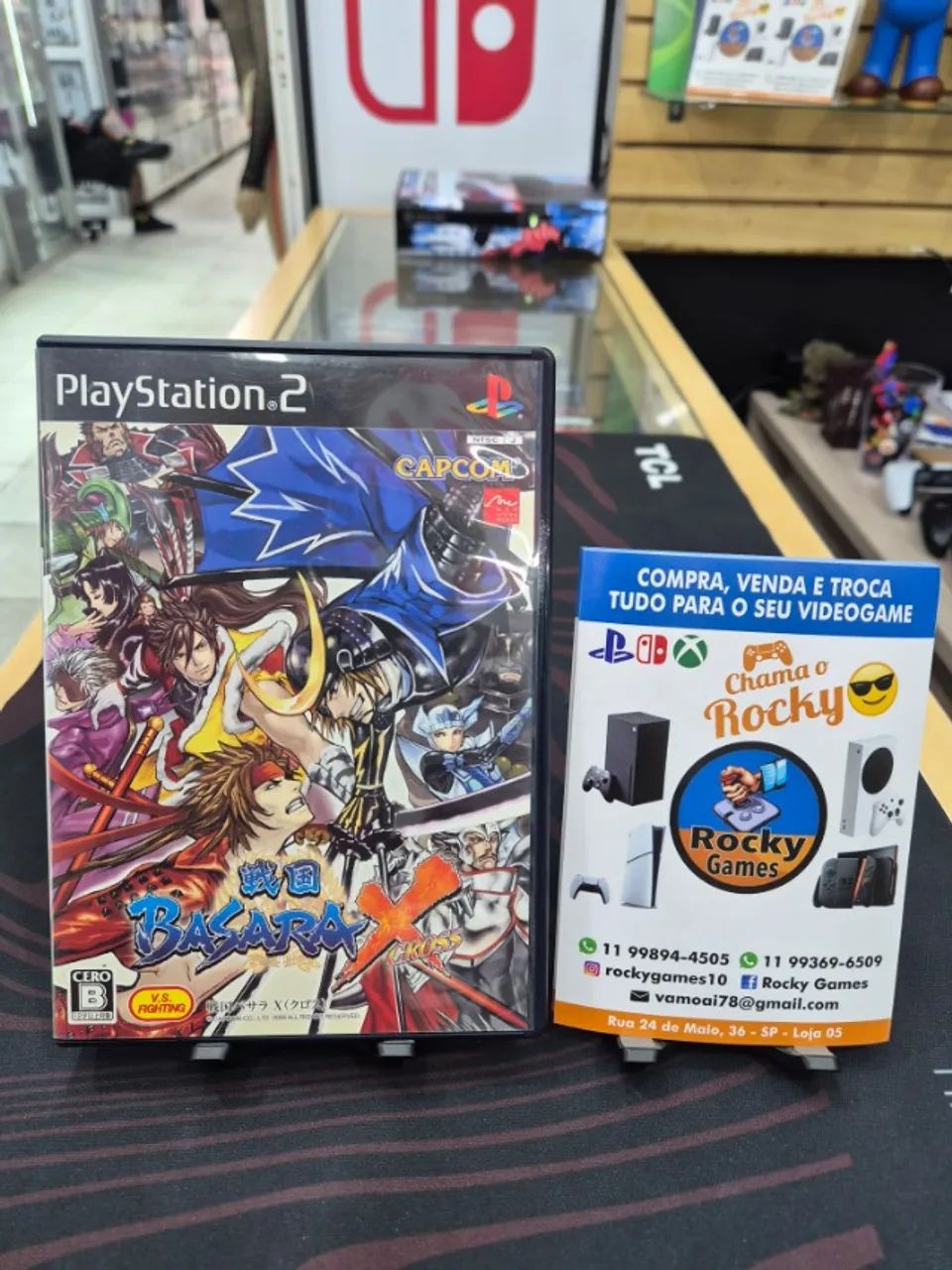 Basara X Cross seminovo PS2 - Jogos de Vídeo Game - República, São