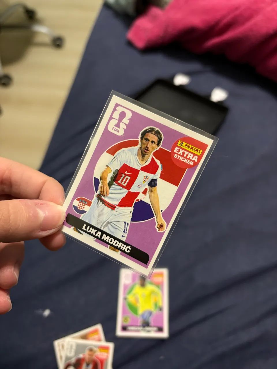 Figurinha Legend Modric Lilás