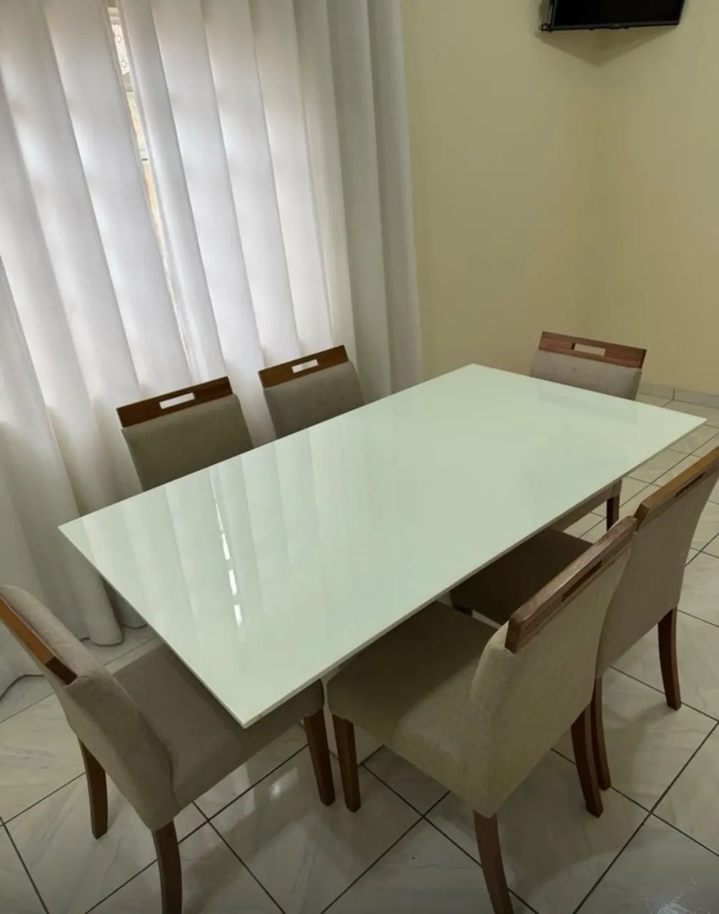 Mesa 6 lugares com cadeiras  - Foto 3