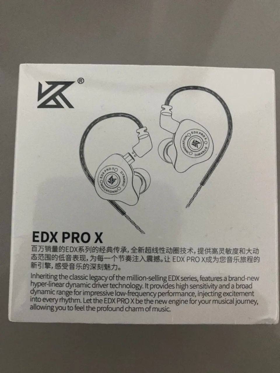 Fone KZ EDX Pro X com microfone - Foto 3
