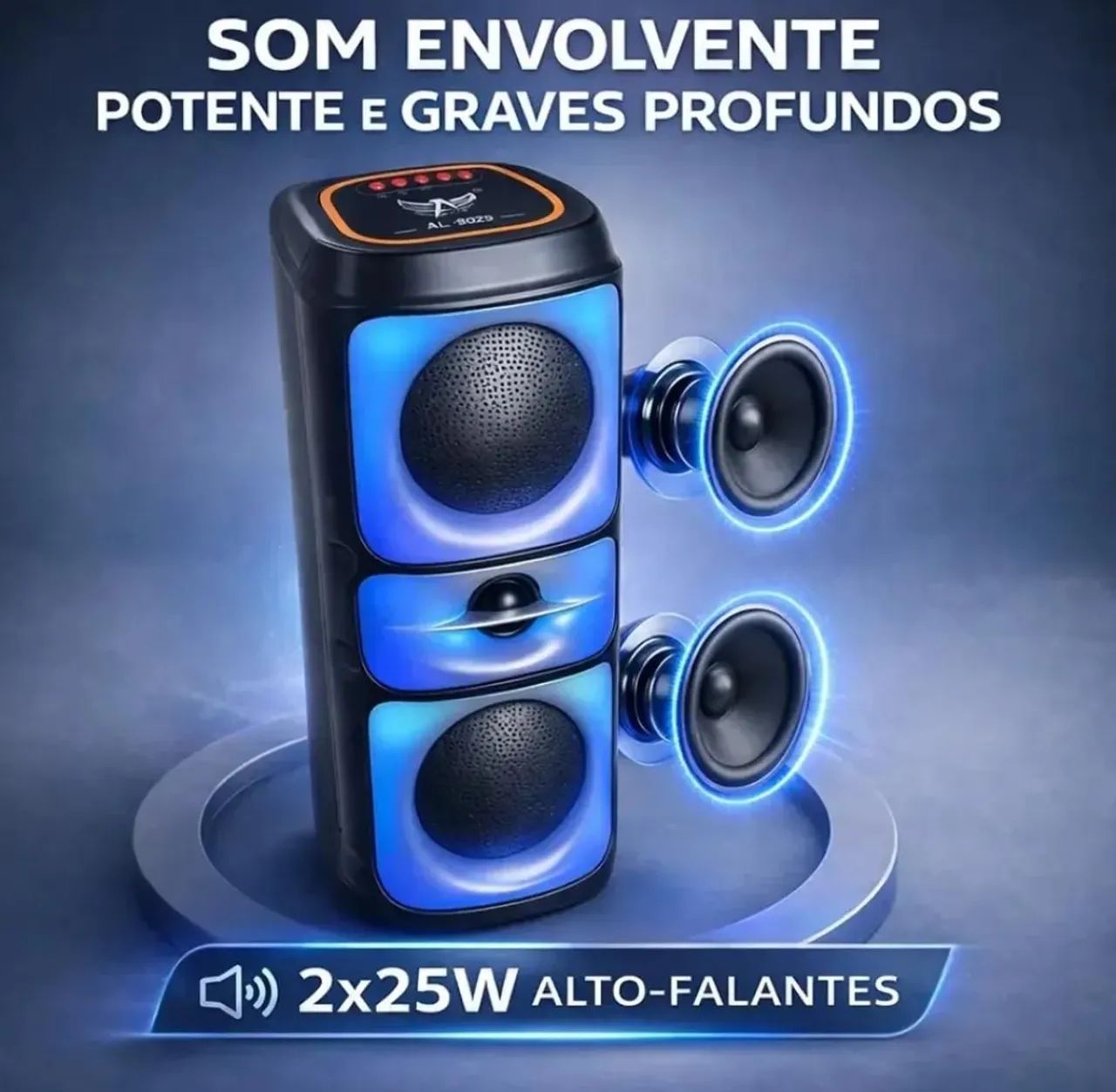 Caixa de som bluetooth  - Foto 4