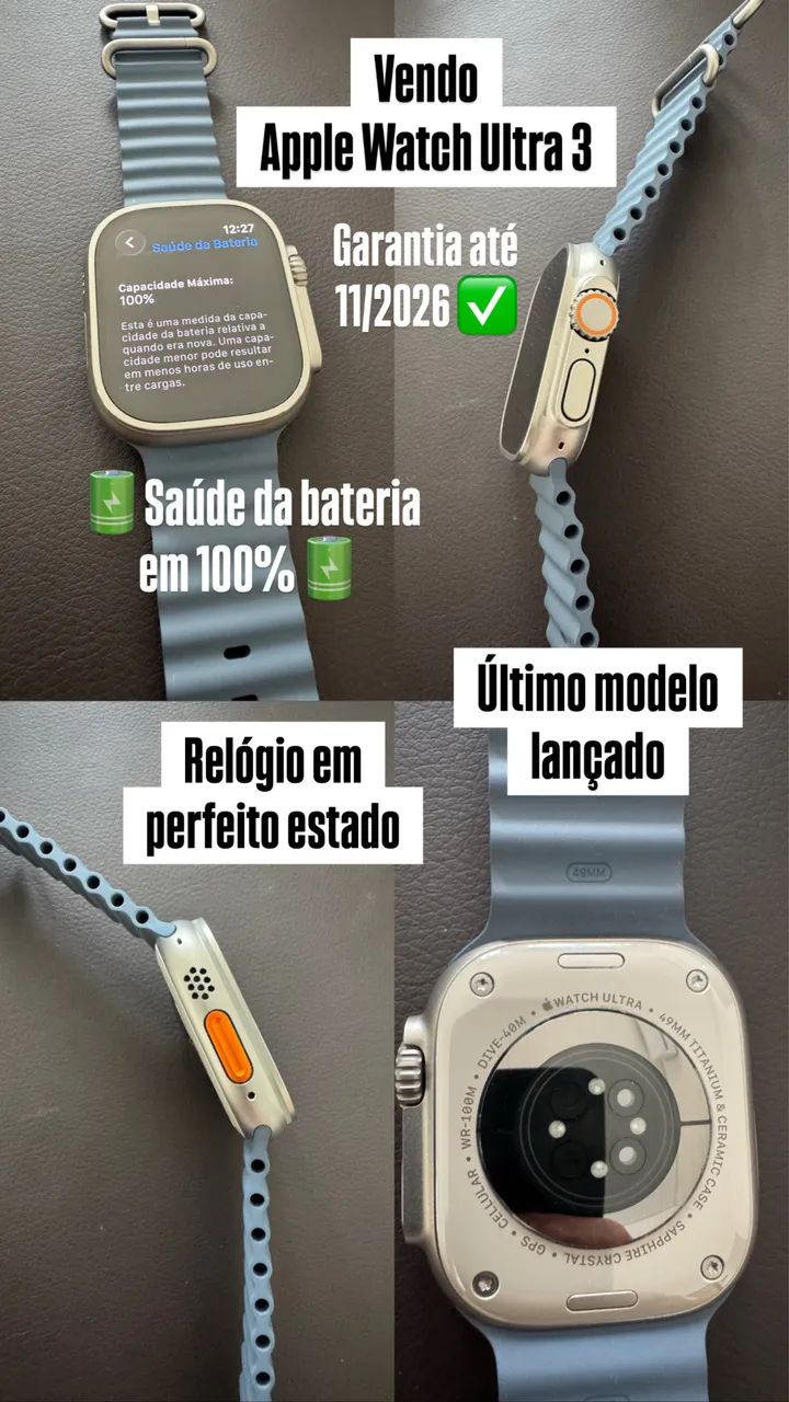 Apple Watch Ultra 3 (último lançado)