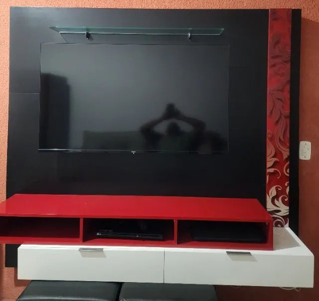Rack preto com vermelho  - Foto 4