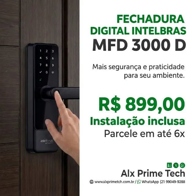 Instalação Fechadura Eletrônica. - Foto 2