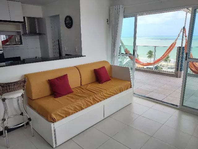 Sofá Cama de Casal IKEA mod Flekke con 2 Colchões Malfors 80x200
